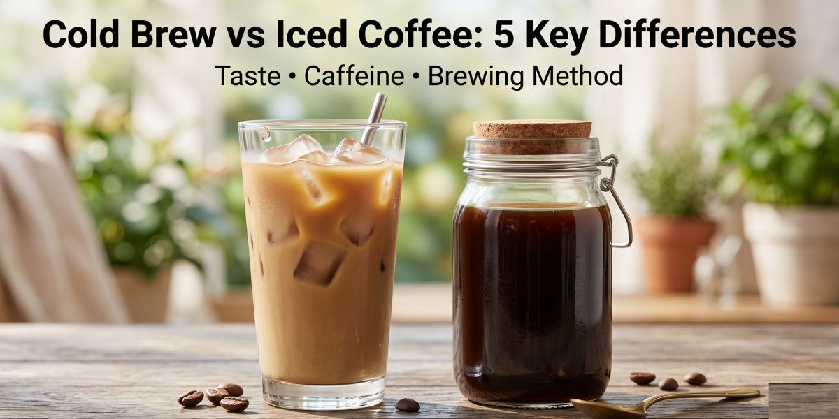 5 Facts: Cold Brew Coffee vs Iced Coffee Differences