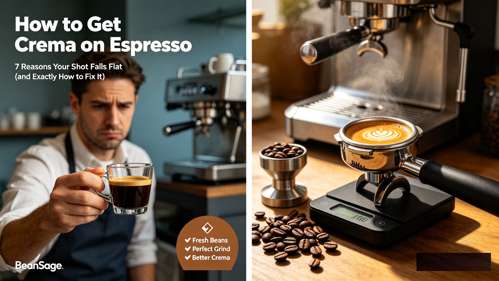 How to Get Crema on Espresso: 7 Reasons (How to Fix It)