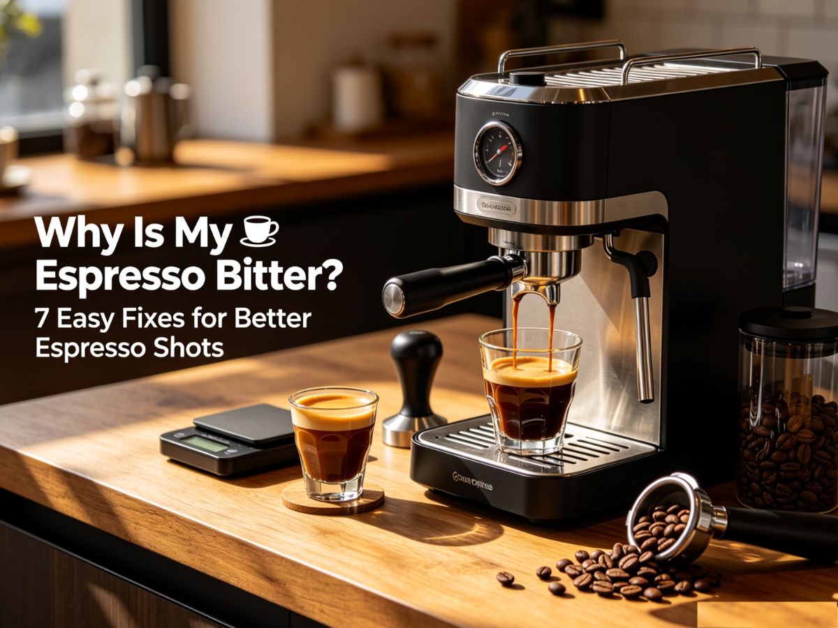 Why Is My Espresso Bitter? 7 Fixes for Better Shots