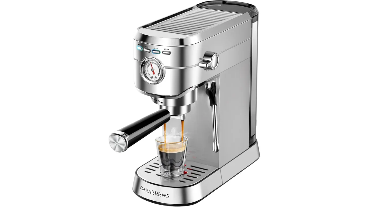 CASABREWS Espresso Machine – 20-Bar Pump for Barista Coffee | Review